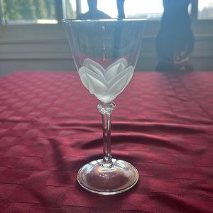 J.G. Durand Cristal D’Arques France Florence Wine Glass